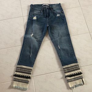 Chelsea & Violet crop jeans